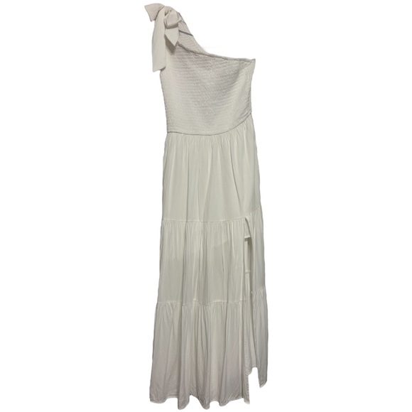 Off The Shoulder Dress Cottagecore Summer Romance Sexy Goddess White Size Small - Picture 5 of 14